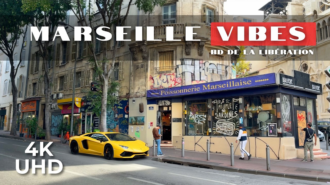 🇫🇷MARSEILLE | La Canebi&egrave;re in Soft Evening Light (4K UHD)