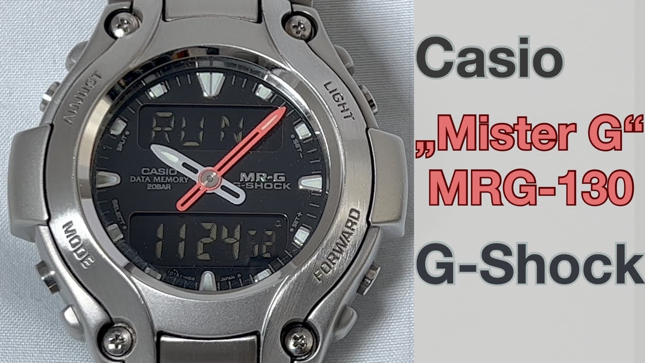 Casio MRG 130 MisterG G Shock