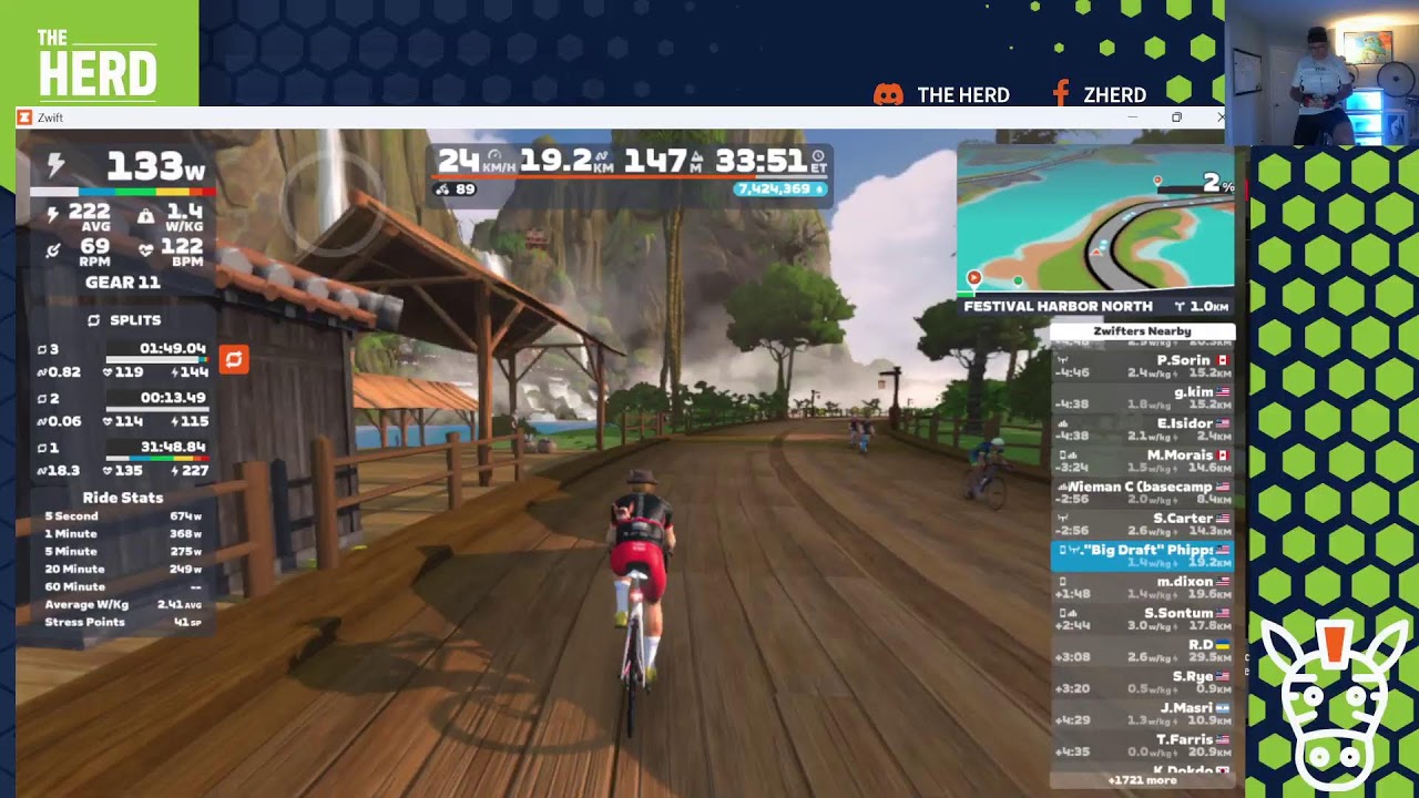 Stage 1: Zwift Games: Kaze Kicker - 2/16/26 - 6:10PM ET (390-510)