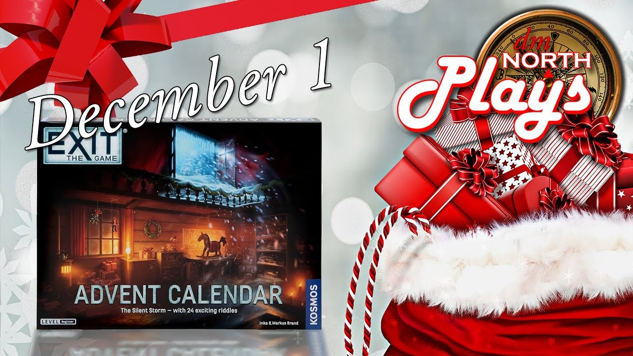Exit The Game 2023 Advent Calendar: The Silent Storm (December 1) Board Game Gameplay