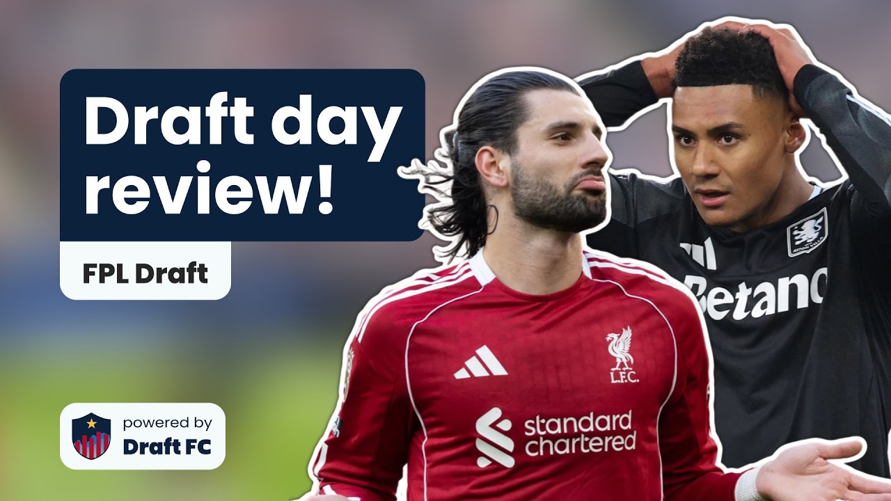 My draft + looking forward to the season openers | FPL Draft GW1 Waiver Tips