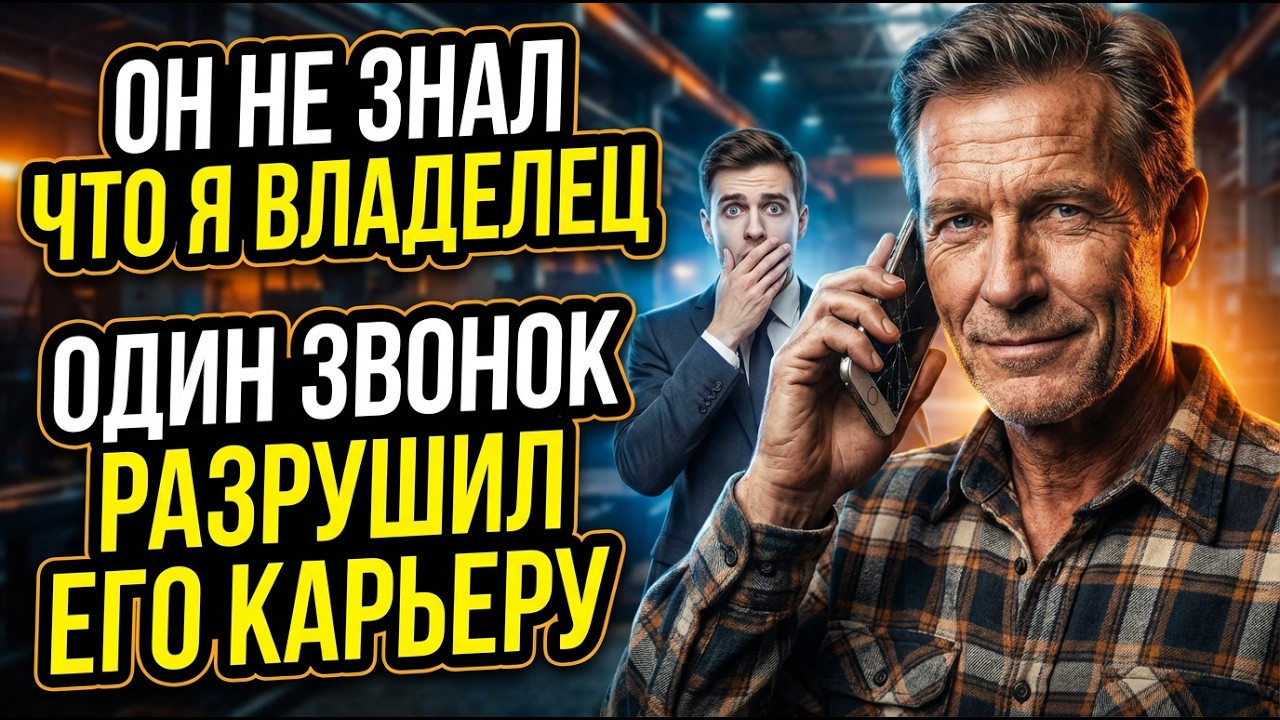 Босс вручил мне часы и сказал уходить — Он не знал что я владею всей компанией
