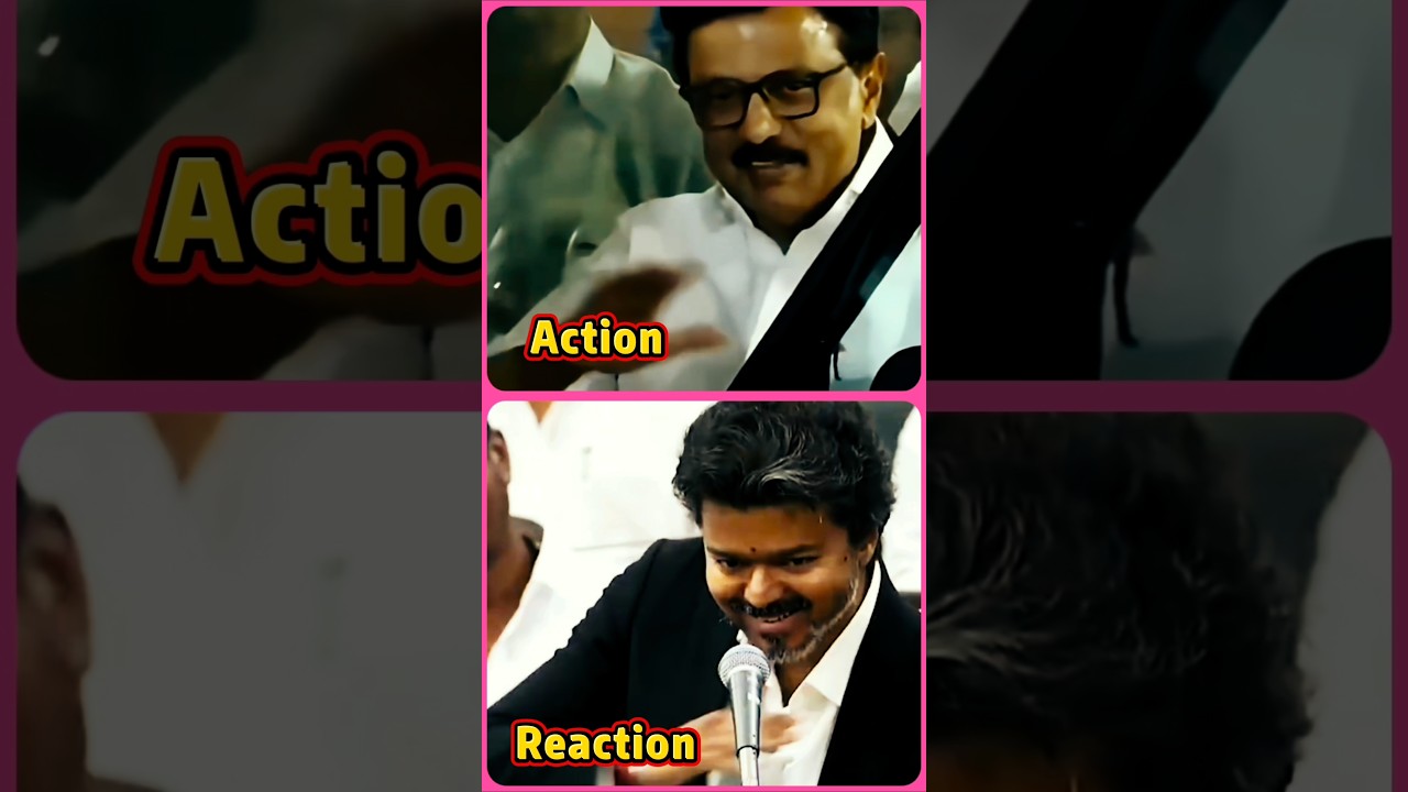 🔥 Viral Moment: Vijay & MK Stalin's Expressions Break the Internet! #tvk #dmk #viralvideo #shorts
