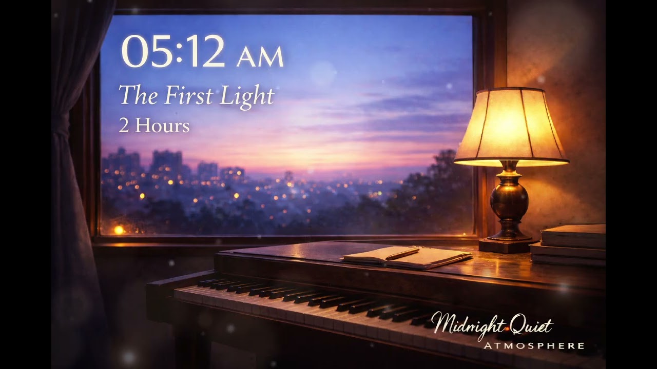 05:12 AM – The First Light | 2 Hours of Cinematic Night Piano