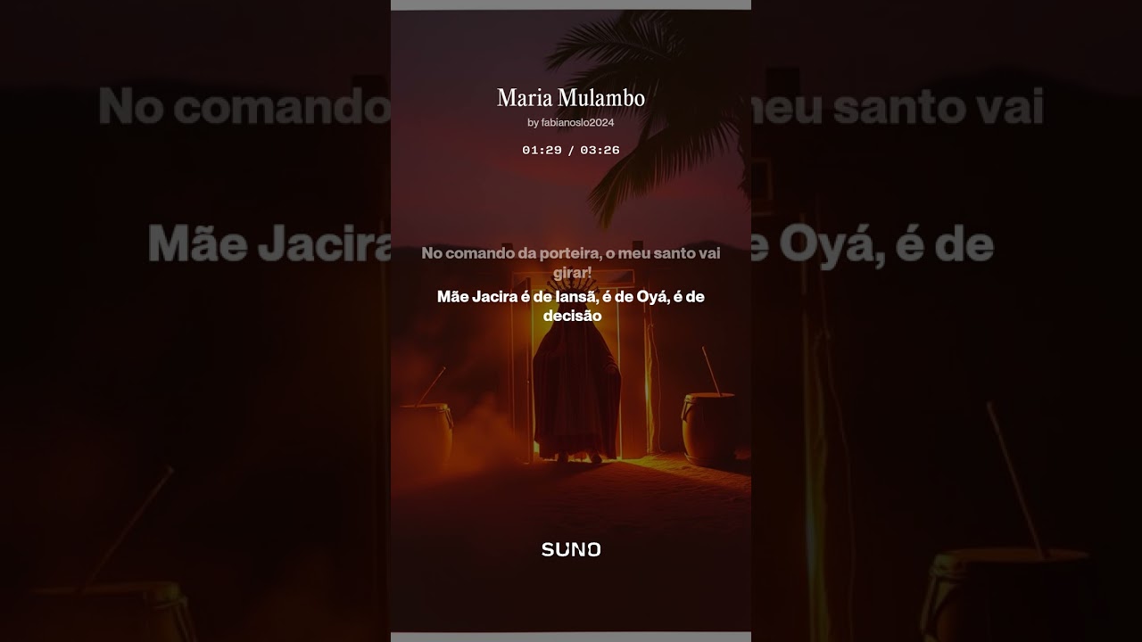 Maria Mulambo, Samba de roda 