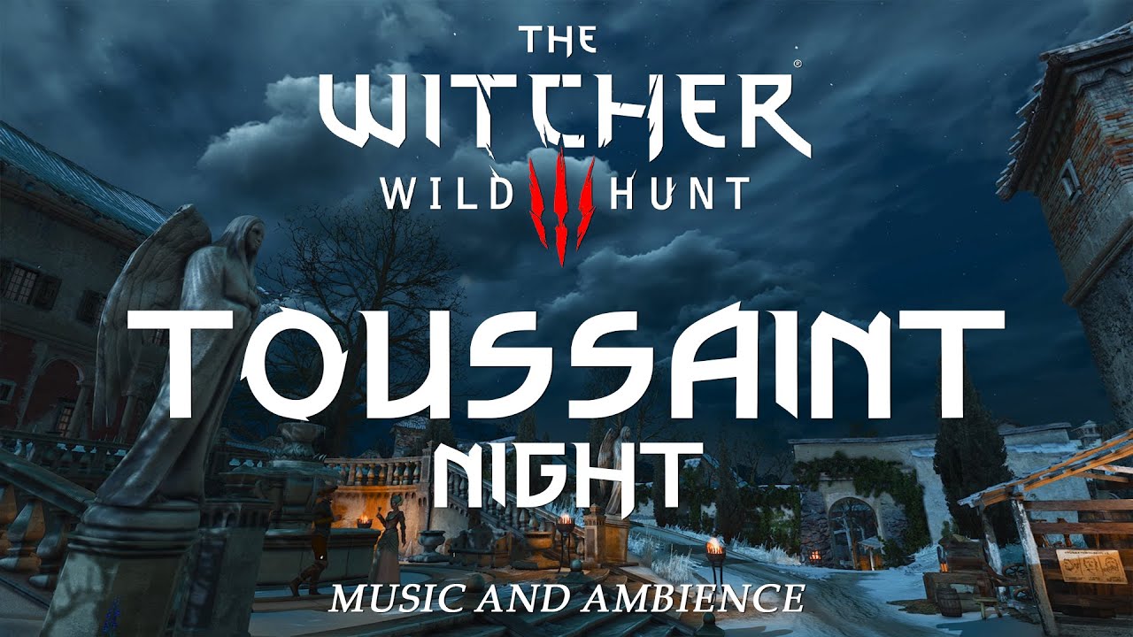 The Witcher 3 -  Cozy Night in Toussaint  - Calming Music & Peaceful Ambience