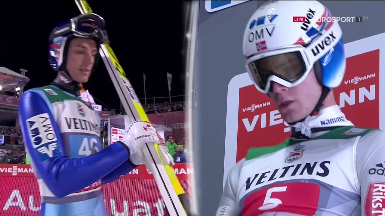 Gregor Schlirenzauer vs Kenneth Gangnes oberstdorf 2016  tournament 4 hill