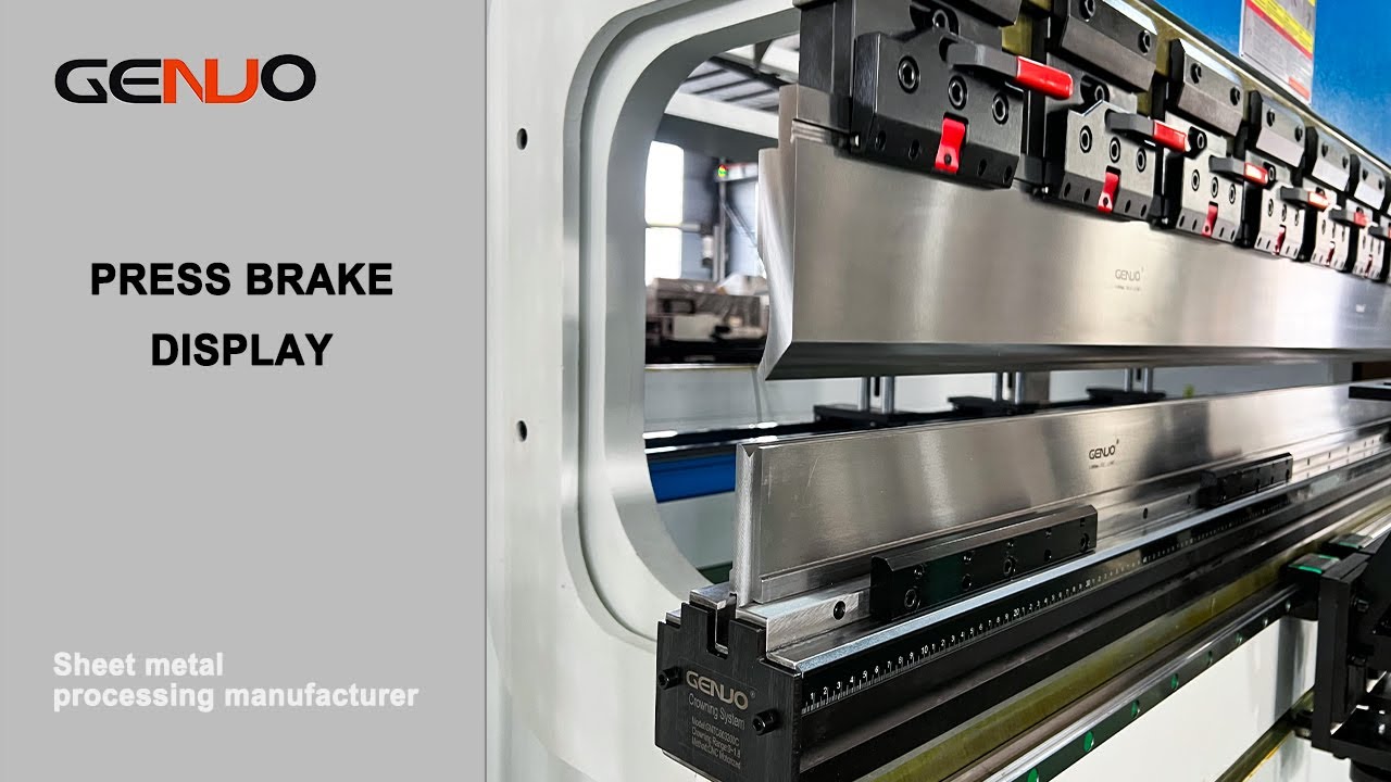 CNC Press Brake Displays Various Types Of Sheet Metal Bending machine Tooling