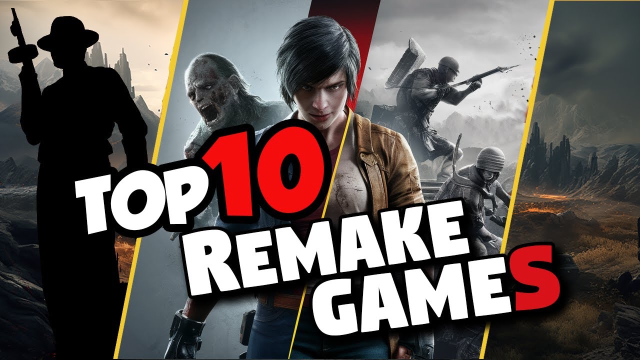 Top10 Remake Games #remake  #remastergaming #gamingmemories