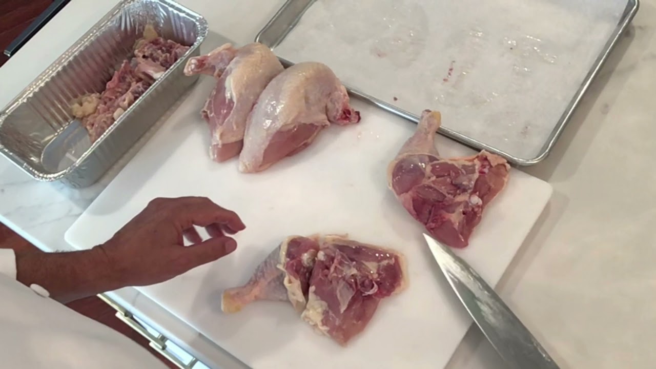 How to Fabricate a Whole Chicken into Eight Pieces