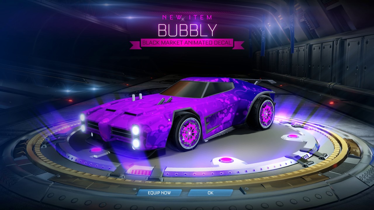 Rocket League Bubbly BMD