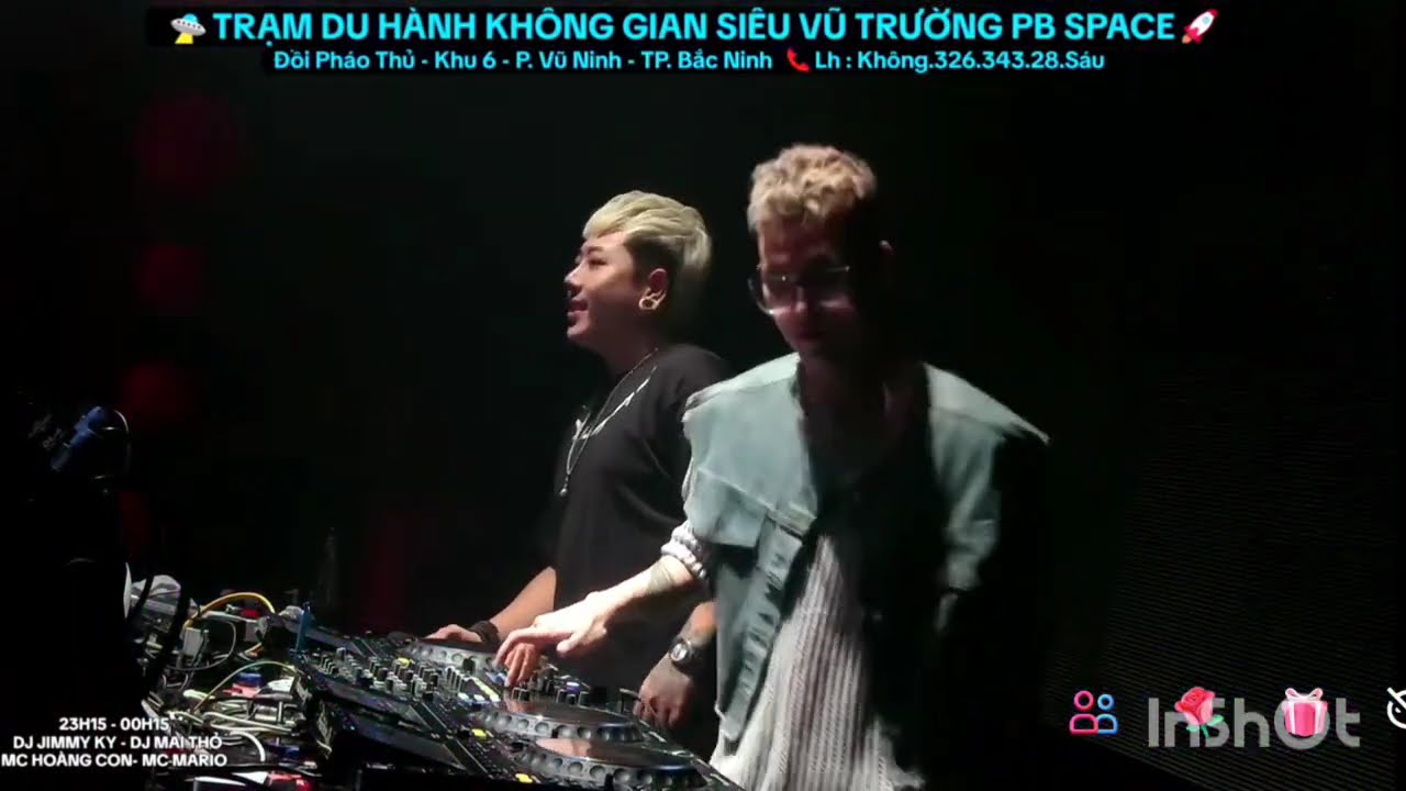 DJ JimMy Kỳ  ft Sexy DJ Mai Thỏ live tại pb Space BN 27-9-25