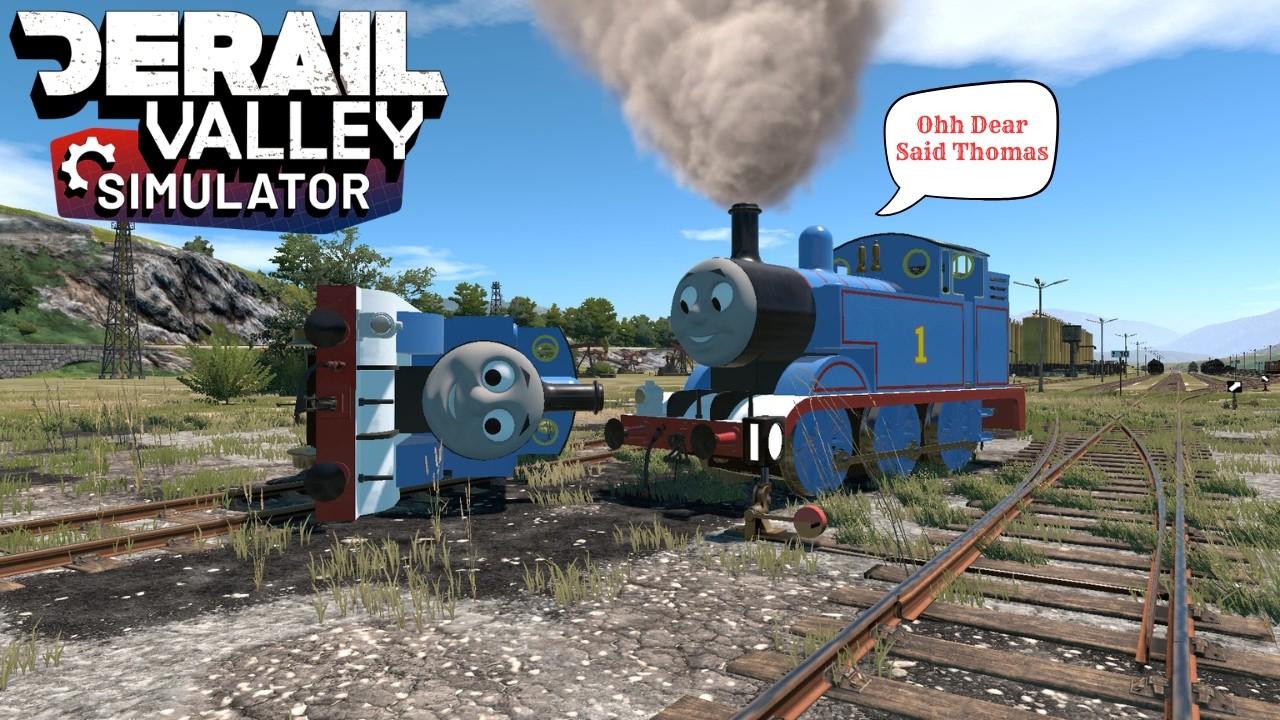Derail Valley - Thomas The Tank Engine Has Arrived To The World Of DVRT!