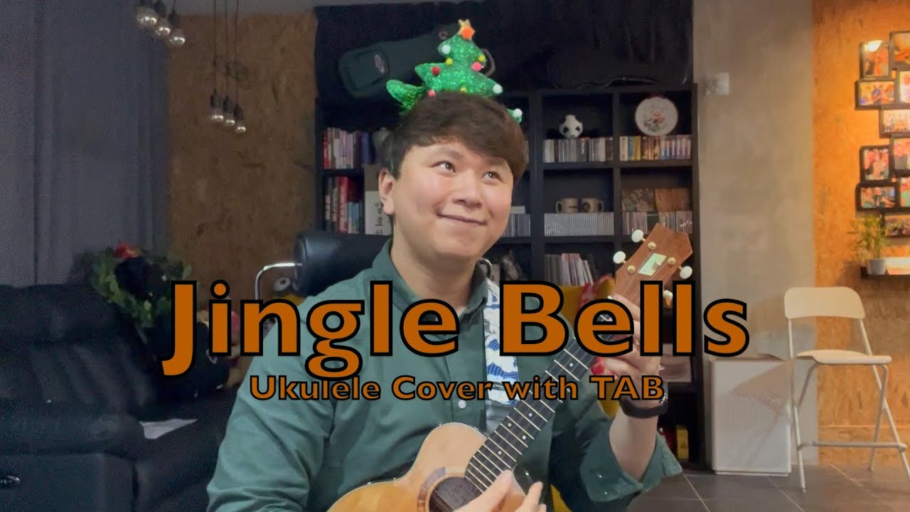 Jingle Bells Ukulele Cover with TAB, 징글벨 우쿨렐레 연주 & 타브!
