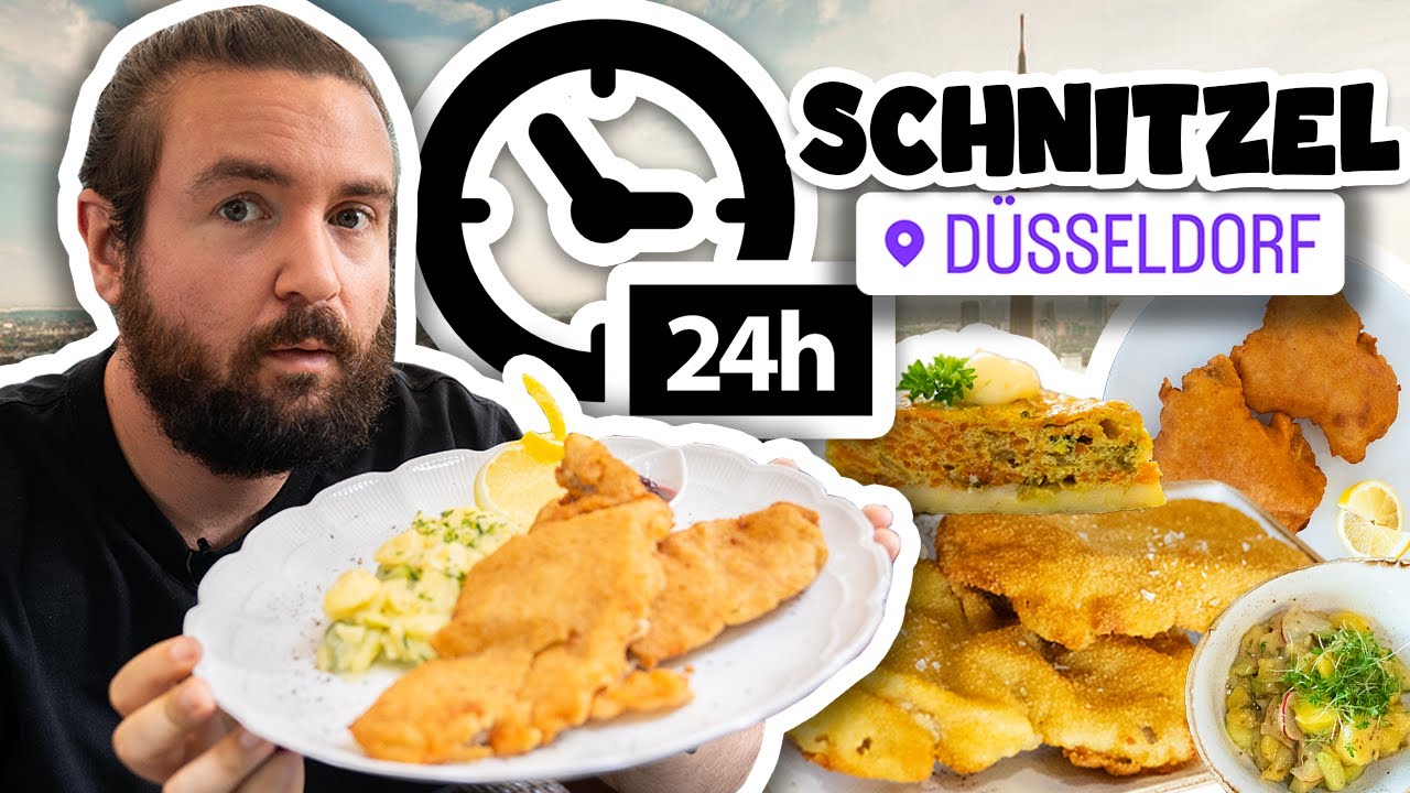 1 TAG die BESTEN SCHNITZEL essen in DÜSSDORF