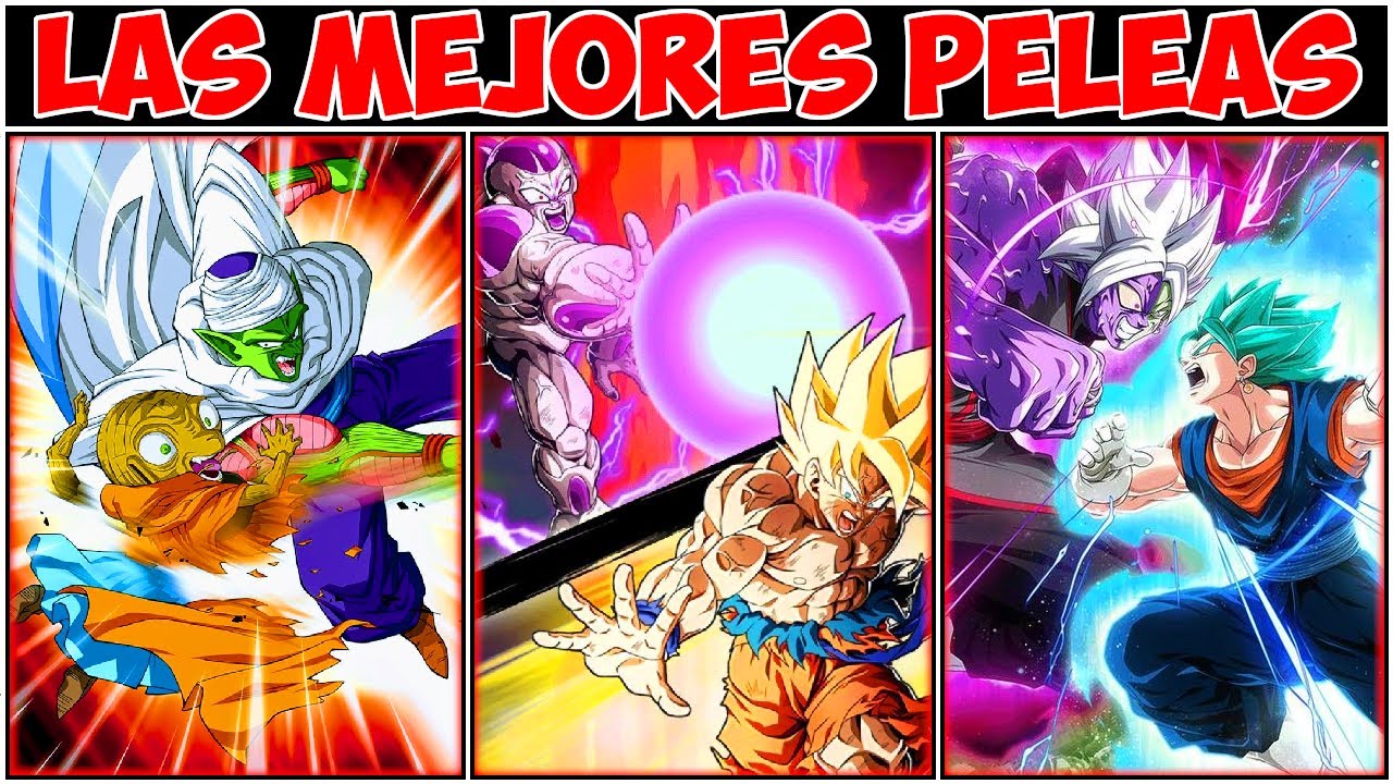 TIER LIST | LAS MEJORES PELEAS DE DRAGON BALL