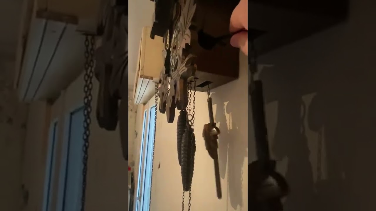 Remonter des poids coucou mécanique