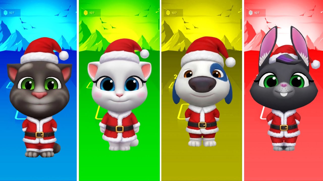 Talking Tom Tiles Hop 🎶 Coffin Dance Song Cover | Episode 20
