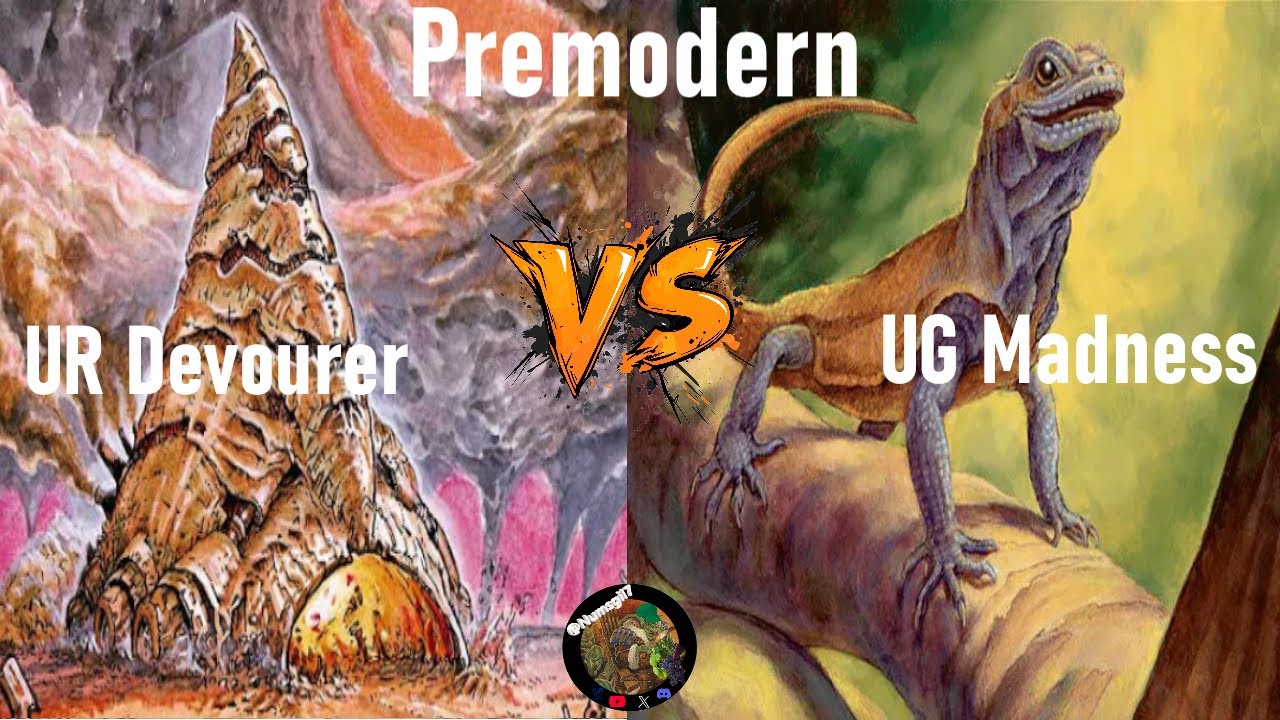 Premodern - UR Devourer Vs UG Madness - I Liga Full Tapped - Ronda 9