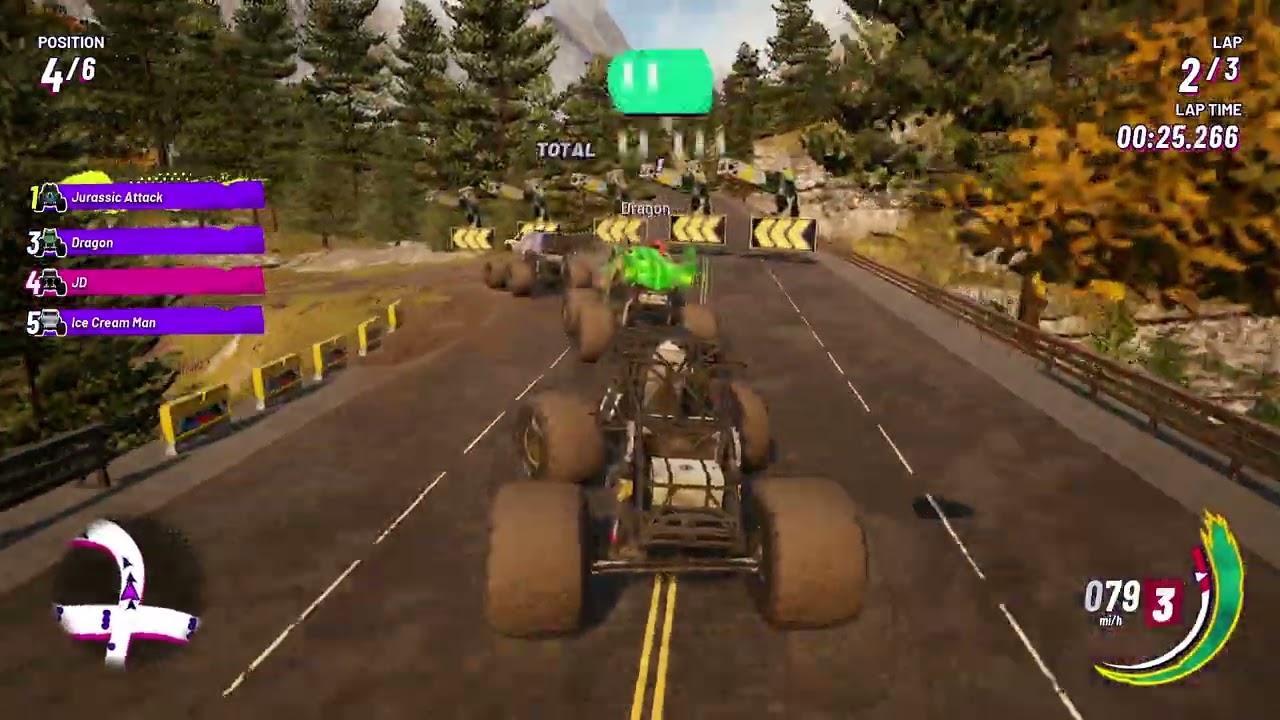 MONSTER JAM Showdown-Watch Adventurous battle it out as MJ Truck doing circuit racing in Colorado!