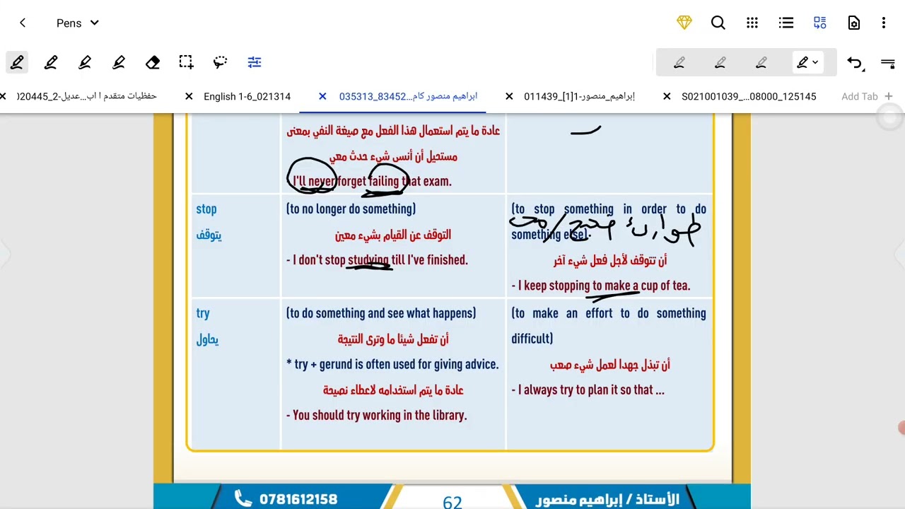 الوحدة الخامسة ؛ شرح الجزء الرابع من مادة اللغة الإنجليزية لجيل 2009