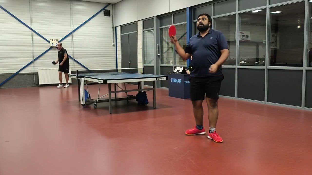 NTTB ZUID-WEST*2025*2e Klasse TIOS'51 2 Tilburg vs Belcrum 6 Breda Geert vs Chiraag Spel 3 4K 👾😆🏓