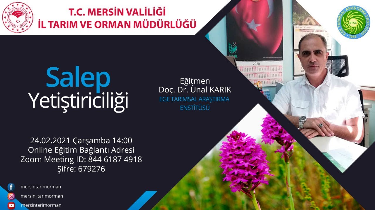 Salep Yetiştiriciliği 24.02.2021