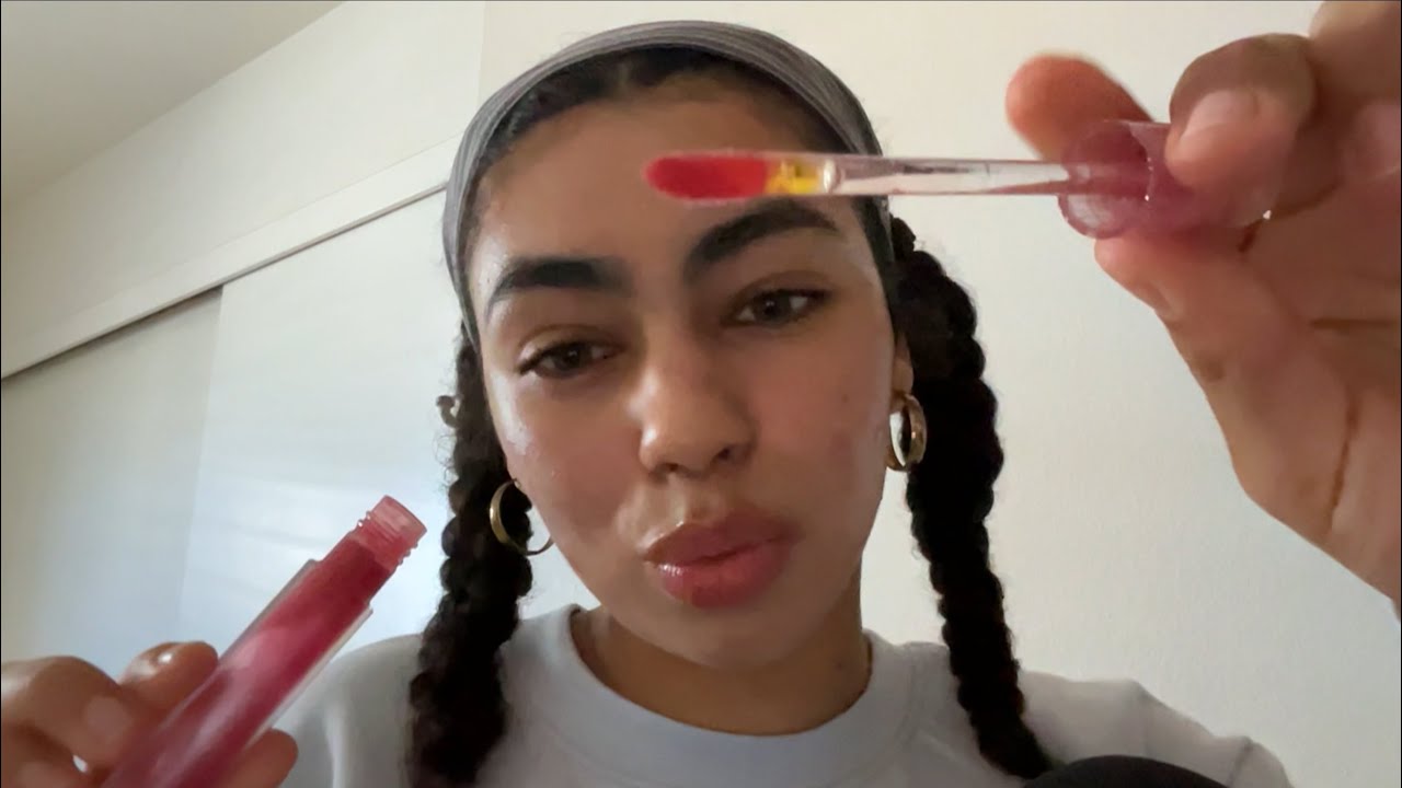 ASMR Spit Painting Your Makeup (No Visible Spit, Brush & Hand Sounds)