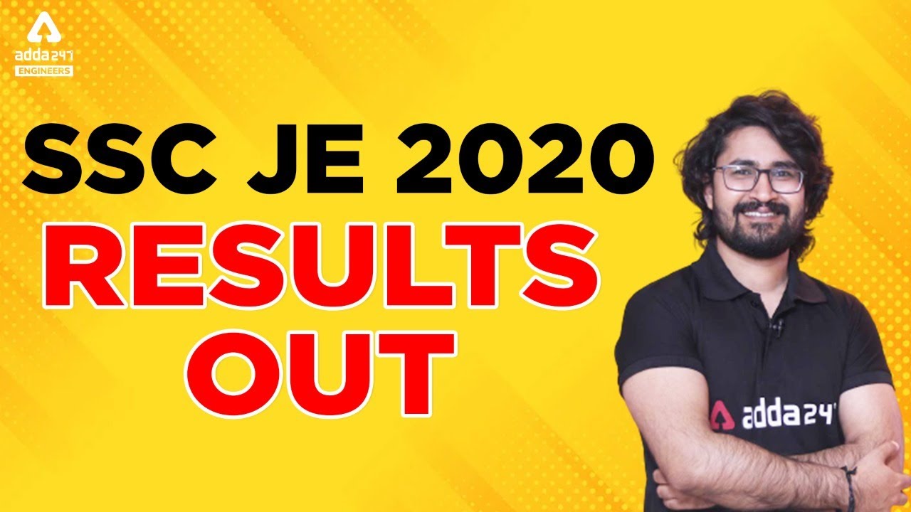 SSC JE 2020 Final Result | SSC JE 2020 Mains Result | SSC JE 2020 Cut Off | BY SHIVAM SIR