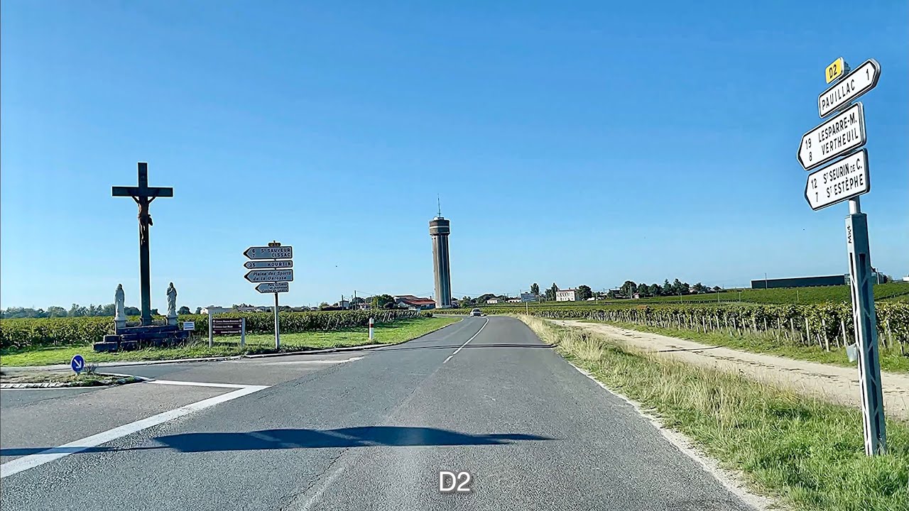 PAUILLAC BORDEAUX FRANCE DRIVE AROUNDS ROAD TRIP @ PAUILLAC BORDEAUX FRENCH 🇫🇷