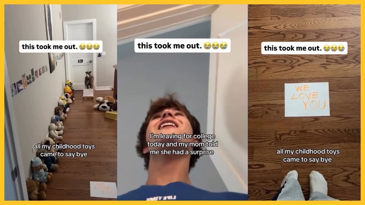 Mom goes viral for son's 'Toy Story' send off to college