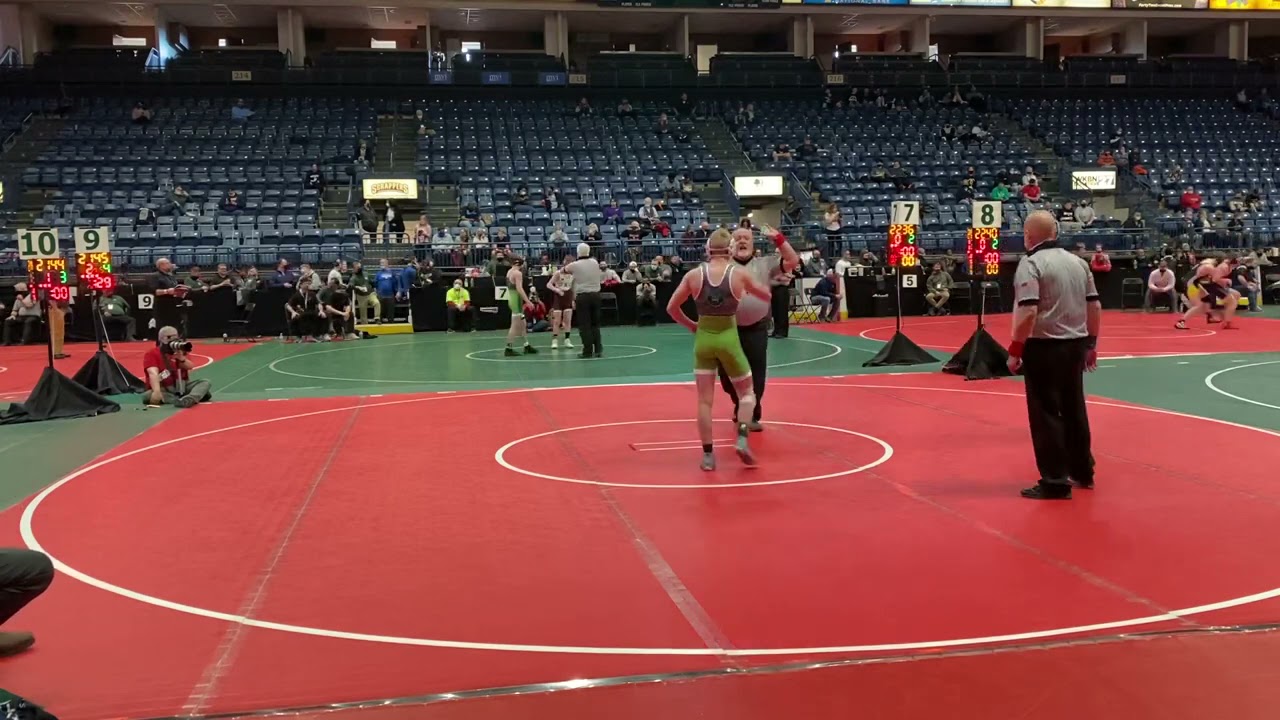 132 lbs OAC JH FINAL Bradley Eaton vs Tyson Clear
