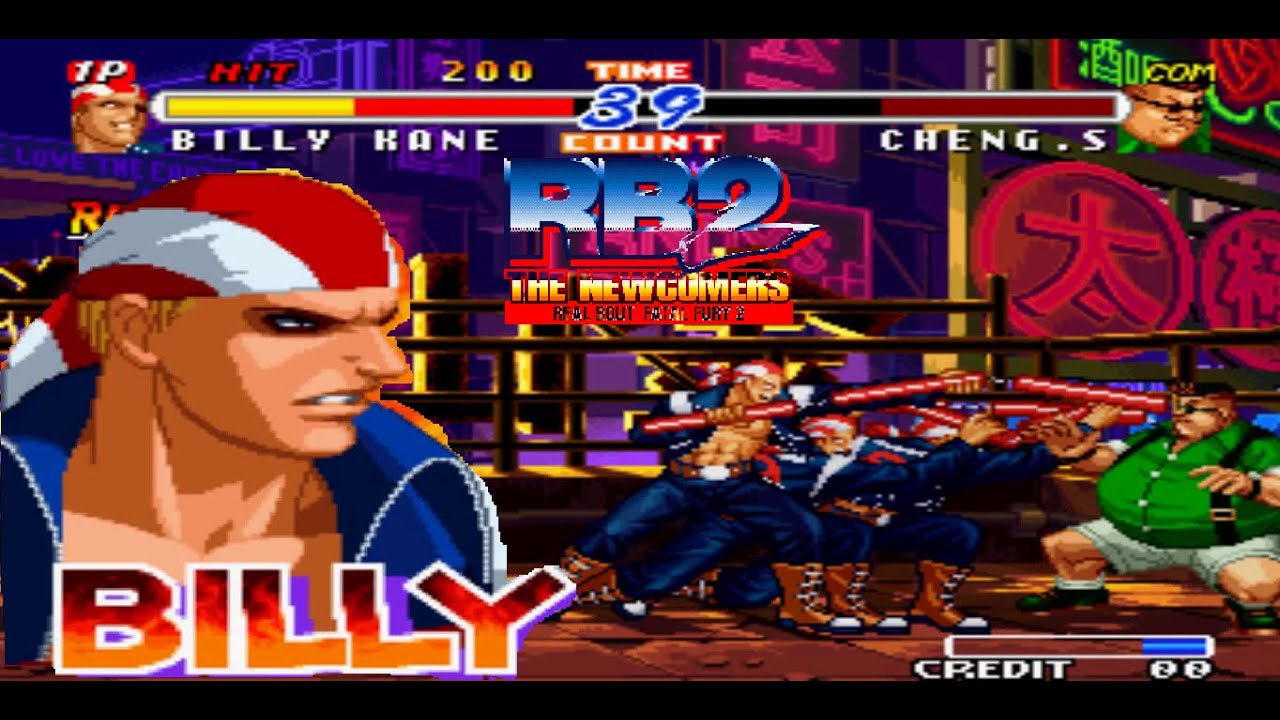 【TAS】REAL BOUT FATAL FURY 2 : THE NEWCOMERS - BILLY KANE [ARCADE LONGPLAY]