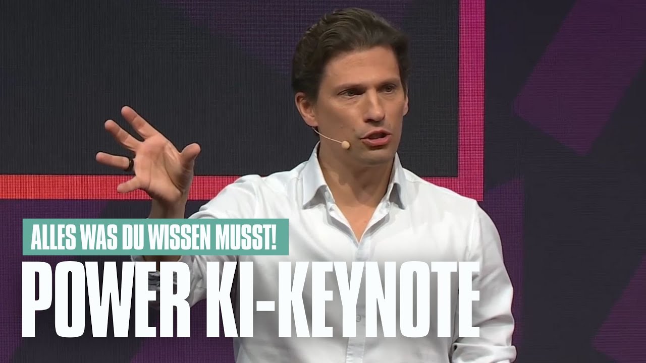 MY WAY 2025 - KI Vortrag von Dr. Hubertus Porschen