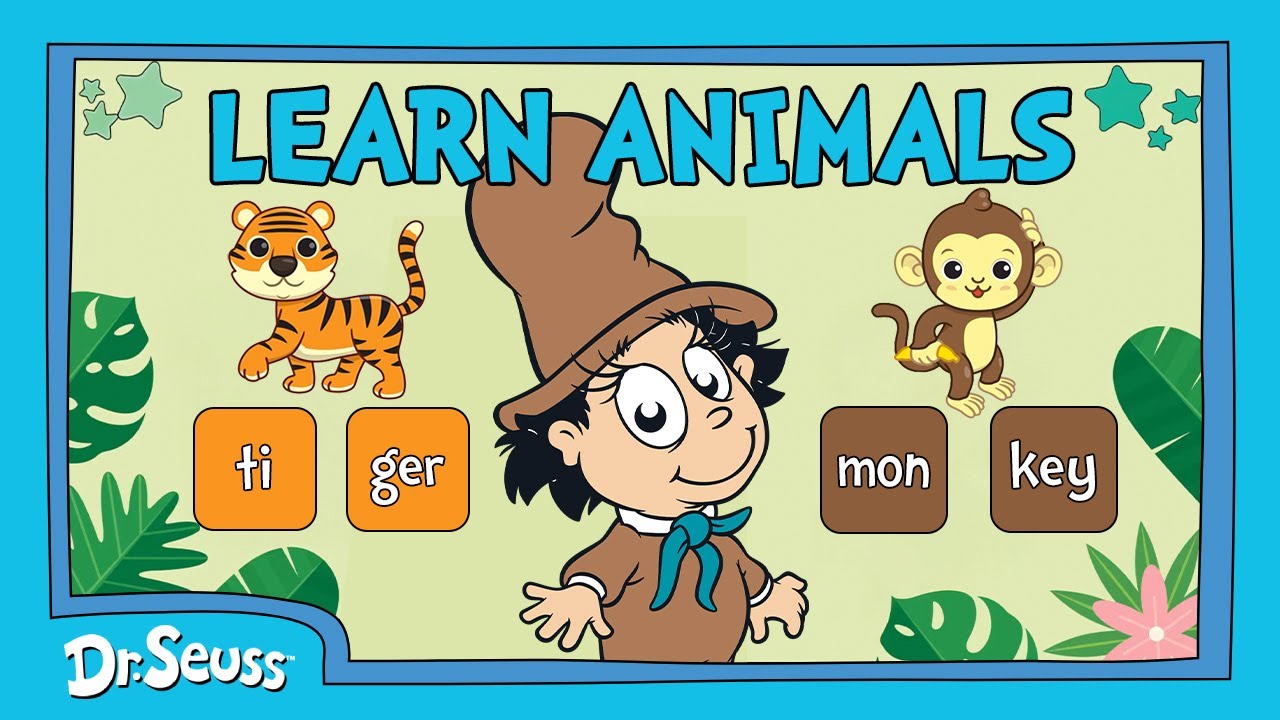 Full Episode: Learn to Read with Dr. Seuss Babies | Jungle Animal Words | Dr. Seuss Phonics