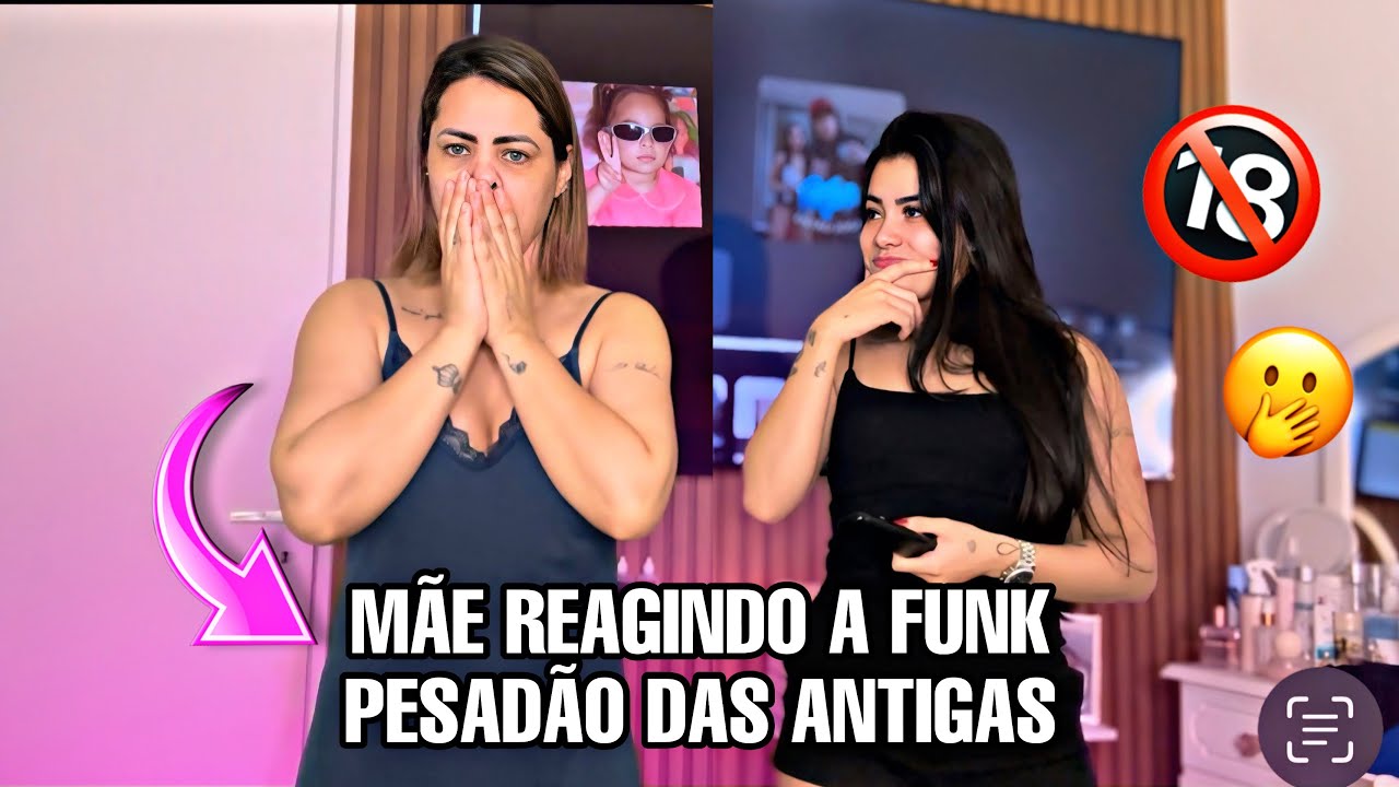 MÃE REAGINDO A FUNK PESADÃO DAS ANTIGAS!! *RELÍQUIAS 🫢