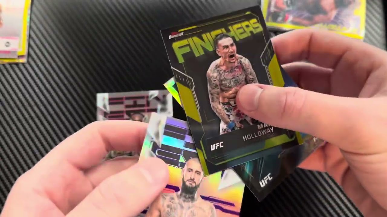 2025 Topps Finest UFC Hobby Box Opening! Rookie Auto /25 Hit! Topps UFC Cards