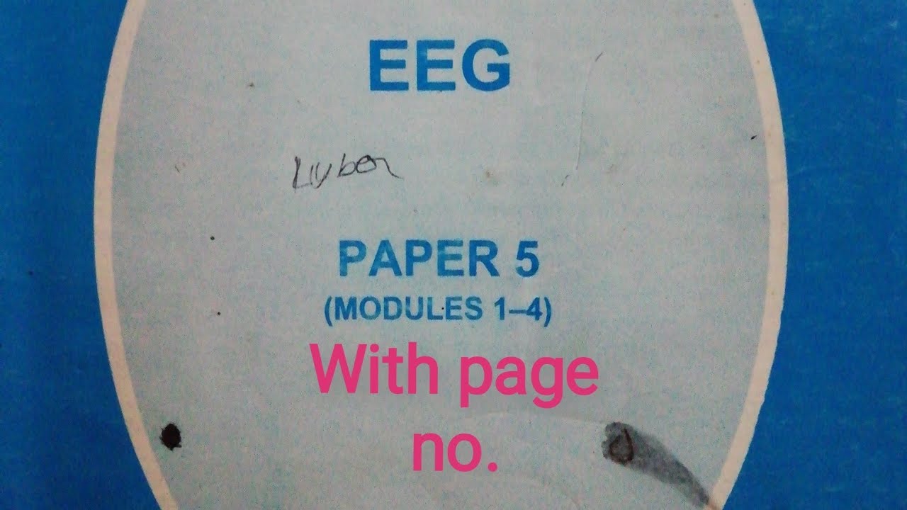 EEG 5 Answers of final exam 2021
