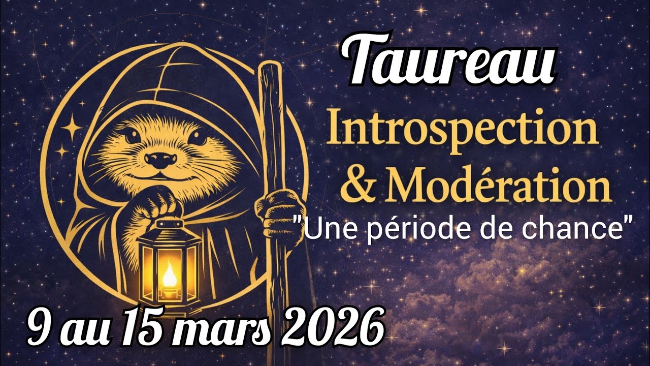 Taureau ♉ 9 au 15 mars 2026 🎏  JUSTICE DIVINE --- Écoute ton intuition🔮✨ #taureau #taurus #taroscope