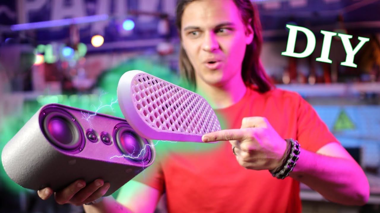 🔊Самодельная Bluetooth КОЛОНКА не хуже JBL! DIY portable speaker