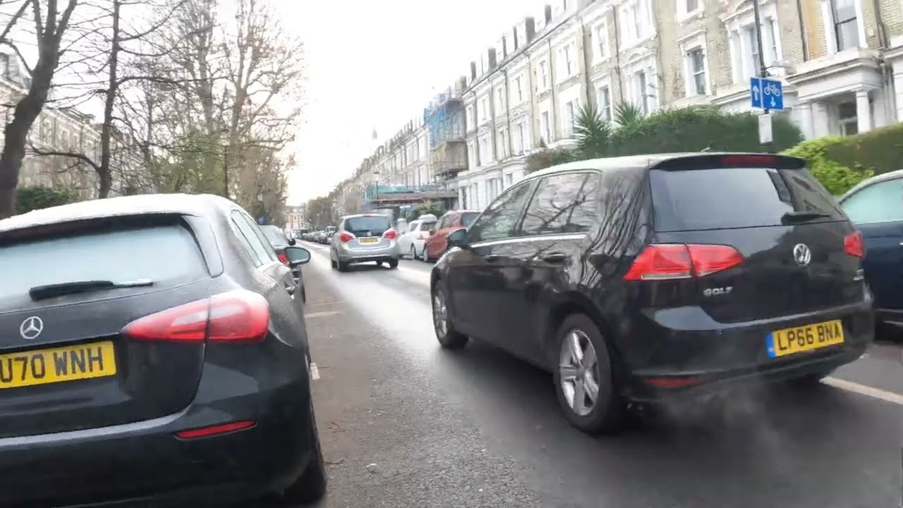 Btwin tilt 500 POV 5K 60fps - Icy London -5 degrees