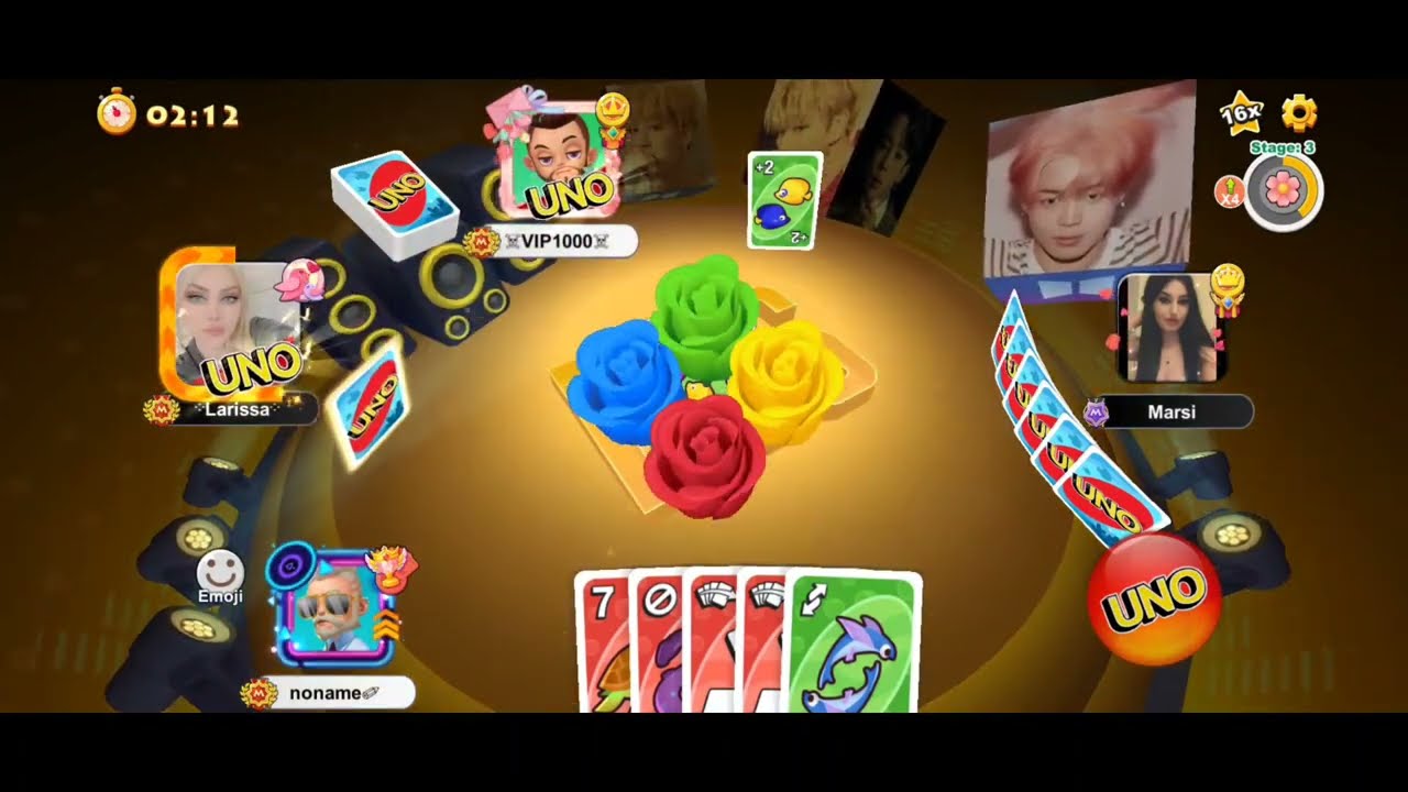 UNO! Mobile Game |  Go wild x600 + trick 🤡, Open draft and Side 2 Side.