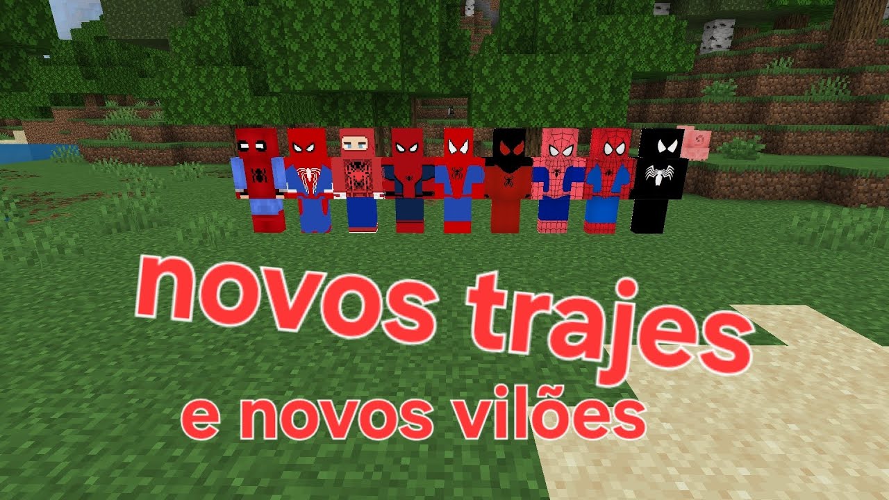 Nova atualização!!! V2 do meu mod de Homem-Aranha 
