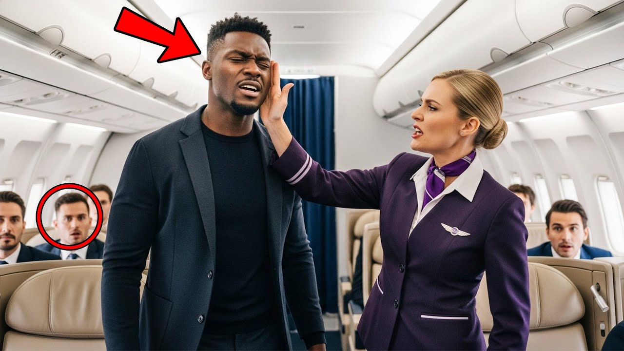 Flight Attendant Slaps Black Billionaire, 2 Minutes Later His Ruthless Revenge Strikes!