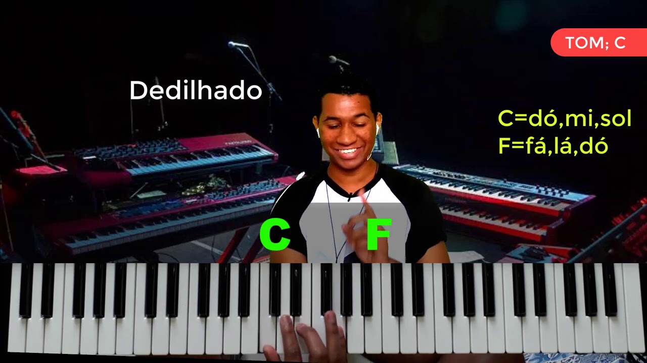 COMO DEDILHAR NO TECLADO DO ABSOLUTO ZERO//SIMPLES & PRÁTICO PARA TOCAR NA IGREJA-AULA TALES SILVA