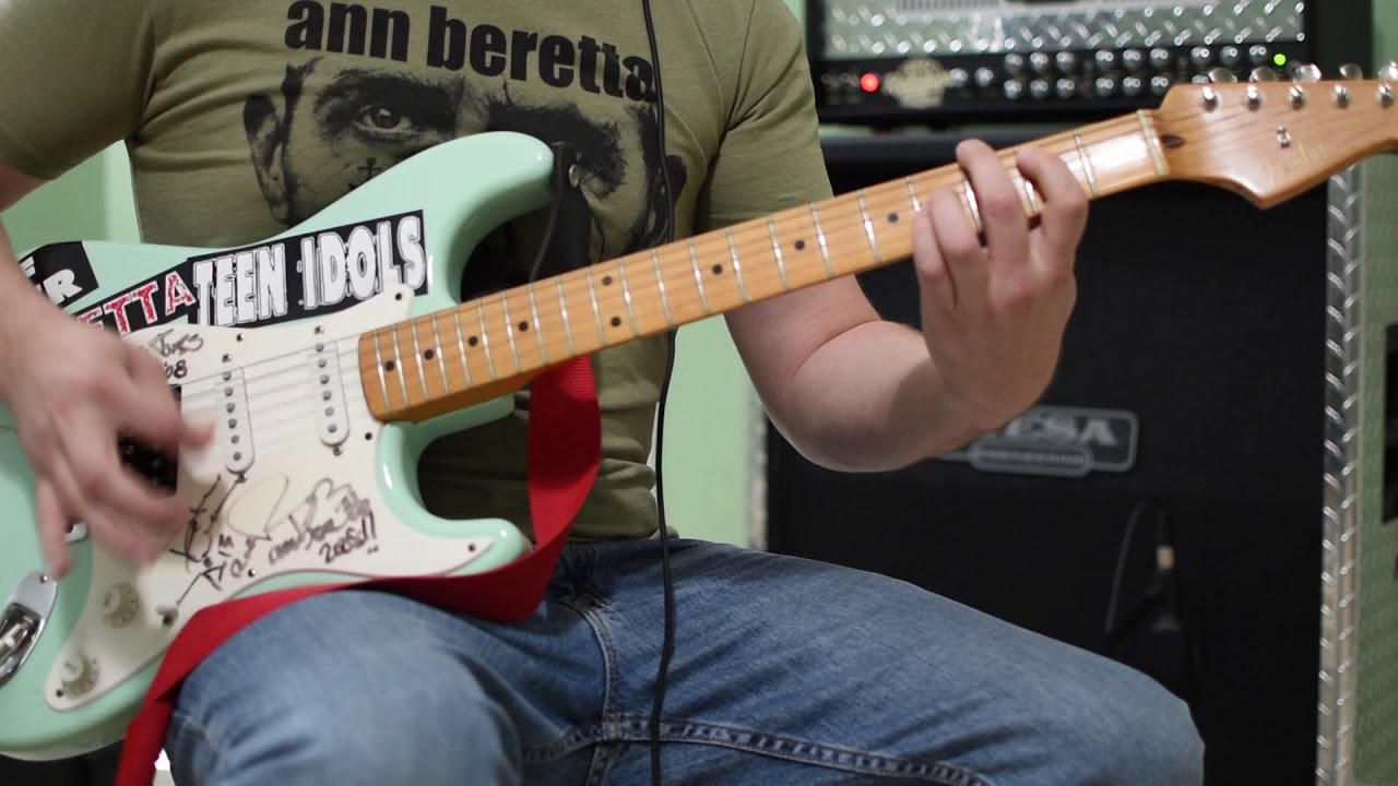 Green Day - Basket Case - Guitar Cover with MXR Dookie Drive demonstration