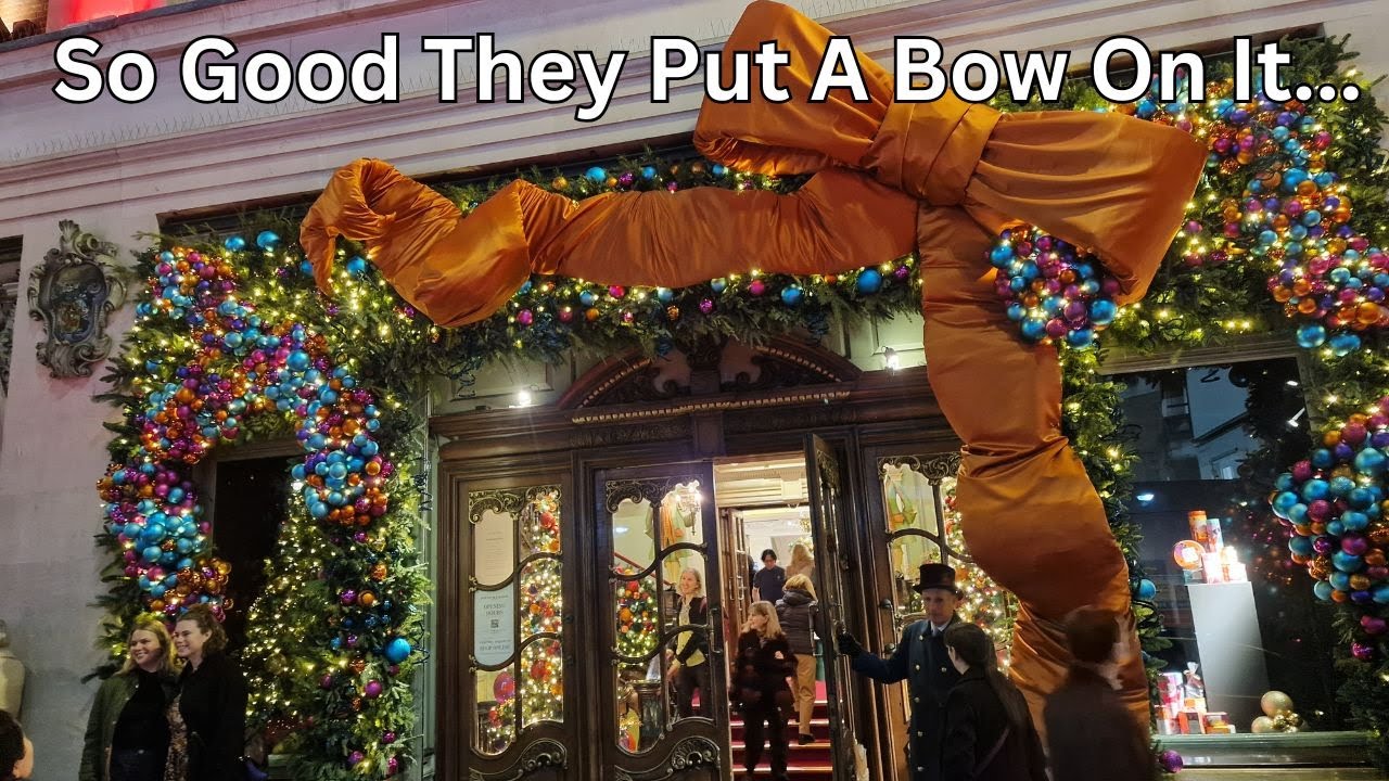 Fortnum & Mason's  Beautiful Crafted CHRISTMAS Windows 2024