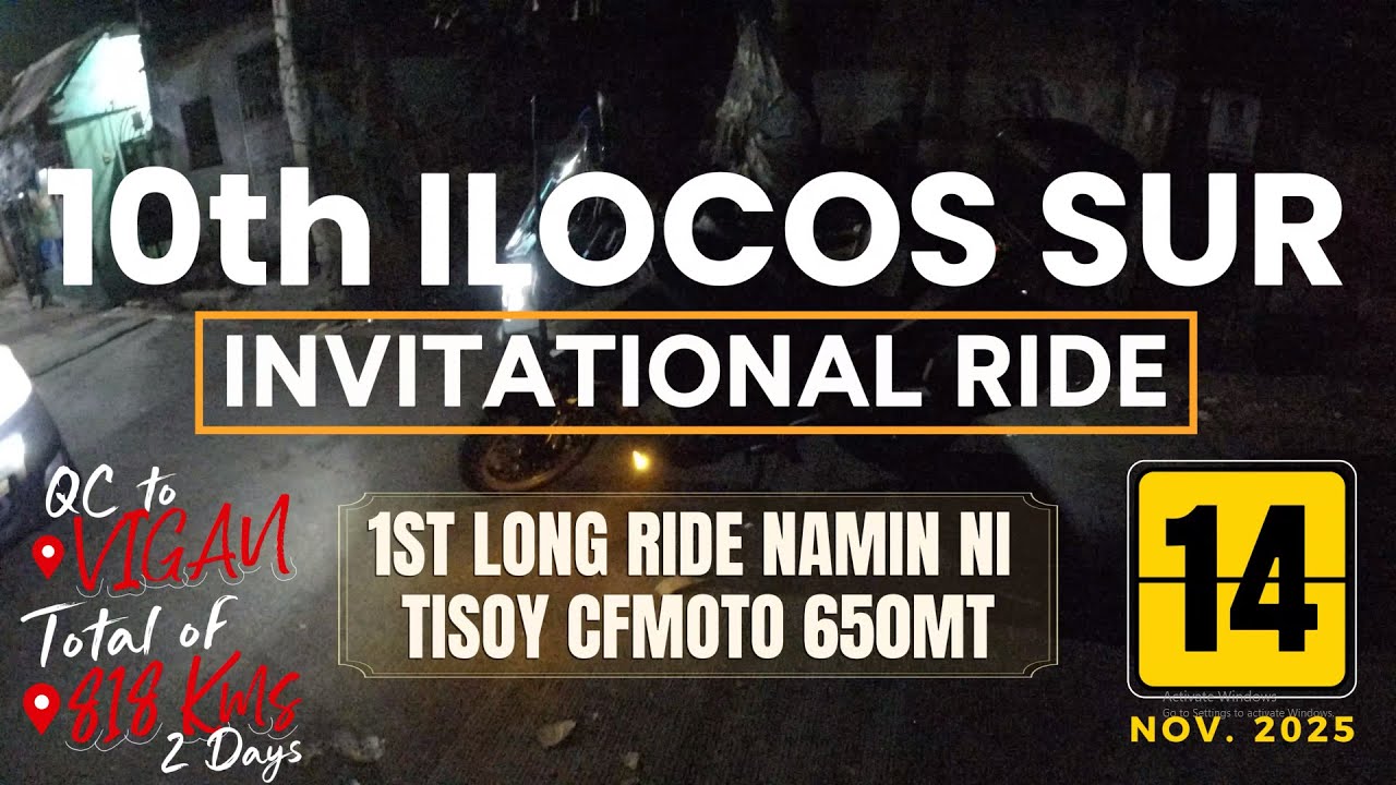 10th Ilocos Sur Invitational Ride