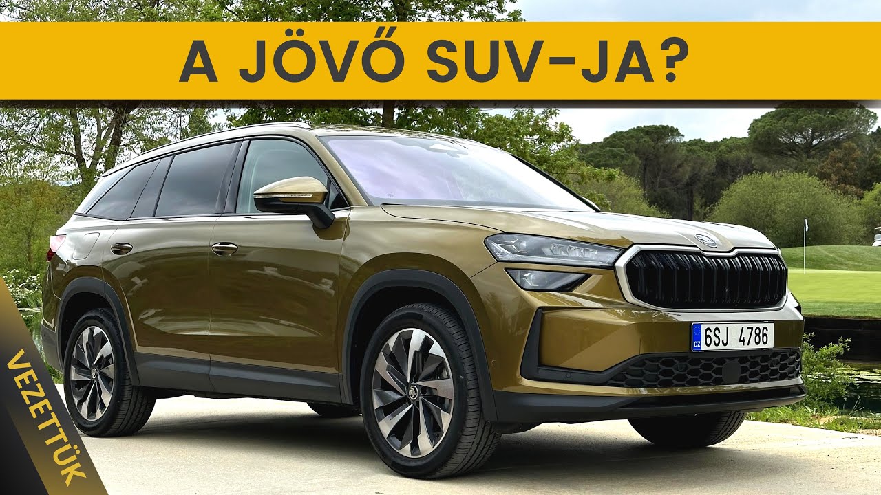 A jövő SUV-ja? Skoda Kodiaq 2024. DRIVEN Nemzetközi Bemutató