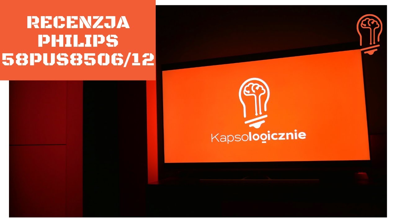 Recenzja telewizora Philips 58PUS8506/12. Ambilight robi wrażenie! 🤩📺